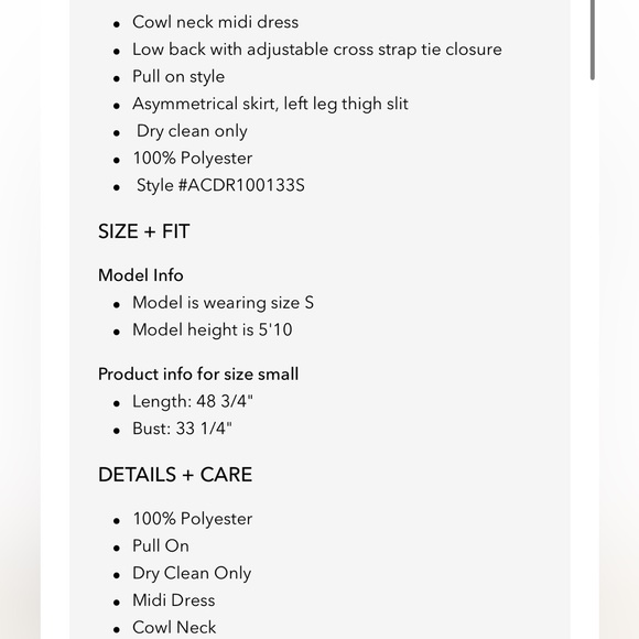 Astr the label gaia dress - Picture 4 of 5